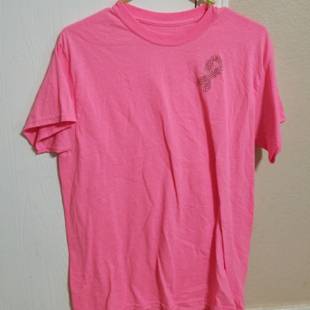 Hand made breast cancer shirt